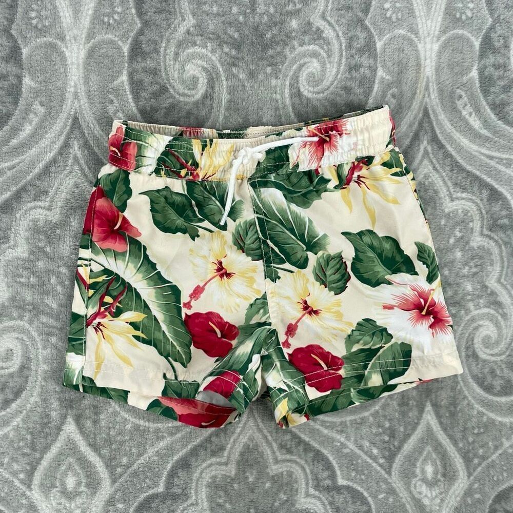 Boys Janie and Jack Swim Trunks